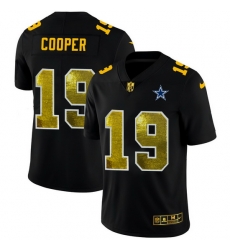 Dallas Cowboys 19 Amari Cooper Men Black Nike Golden Sequin Vapor Limited NFL Jersey Dallas Cowboys 19 Amari Cooper Men Black Nike Golden Sequin Vapor Limited NFL Jersey