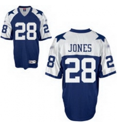 Dallas Cowboys 28 Felix Jones Blue Jerseys throwback Dallas Cowboys 28 Felix Jones Blue Jerseys throwback