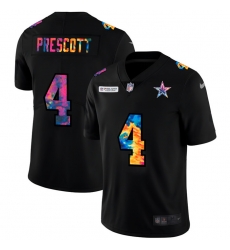 Dallas Cowboys 4 Dak Prescott Men Nike Multi Color Black 2020 NFL Crucial Catch Vapor Untouchable Limited Jersey Dallas Cowboys 4 Dak Prescott Men Nike Multi Color Black 2020 NFL Crucial Catch Vapor Untouchable Limited Jersey