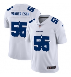 Dallas Cowboys 55 Leighton Vander Esch White Men Nike Team Logo Dual Overlap Limited NFL Jersey Dallas Cowboys 55 Leighton Vander Esch White Men Nike Team Logo Dual Overlap Limited NFL Jersey