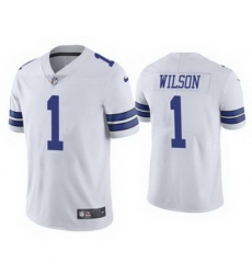 Men Dallas Cowboys 1 Cedrick Wilson White Vapor Limited Stitched Jersey Men Dallas Cowboys 1 Cedrick Wilson White Vapor Limited Stitched Jersey