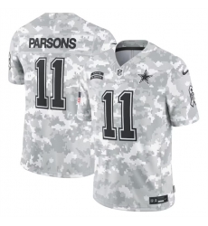 Men Dallas Cowboys 11 Micah Parsons 2024 Arctic Camo Salute To Service Limited Stitched Football Jersey Men Dallas Cowboys 11 Micah Parsons 2024 Arctic Camo Salute To Service Limited Stitched Football Jersey