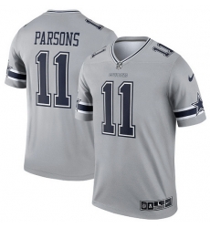 Men Dallas Cowboys 11 Micah Parsons Limited Gray Inverted Vapor Nike Jersey Men Dallas Cowboys 11 Micah Parsons Limited Gray Inverted Vapor Nike Jersey