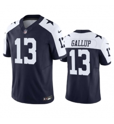 Men Dallas Cowboys 13 Michael Gallup Navy 2023 F U S E Vapor Limited Stitched Football Jersey Men Dallas Cowboys 13 Michael Gallup Navy 2023 F U S E Vapor Limited Stitched Football Jersey