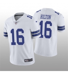 Men Dallas Cowboys 16 T Y Hilton White Vapor Untouchable Stitched Jersey Men Dallas Cowboys 16 T Y Hilton White Vapor Untouchable Stitched Jersey