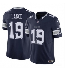 Men Dallas Cowboys 19 Trey Lance Navy 2023 F U S E Vapor Untouchable Limited Stitched Football Jersey Men Dallas Cowboys 19 Trey Lance Navy 2023 F U S E Vapor Untouchable Limited Stitched Football Jersey
