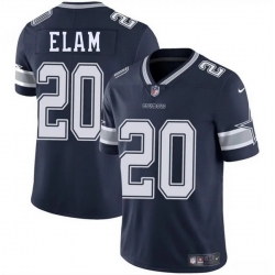 Men Dallas Cowboys 20 Kaiir Elam Navy Blue 2025 Vapor Untouchable Limited Stitched Football Jersey