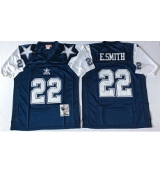 Men Dallas Cowboys 22 Emmitt Smith Navy Thanksgiving M&N Throwback Jersey Men Dallas Cowboys 22 Emmitt Smith Navy Thanksgiving M&N Throwback Jersey