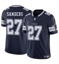 Men Dallas Cowboys 27 Miles Sanders Navy 2025 F U S E Vapor Untouchable Limited Stitched Football Jersey Men Dallas Cowboys 27 Miles Sanders Navy 2025 F U S E Vapor Untouchable Limited Stitched Football Jersey