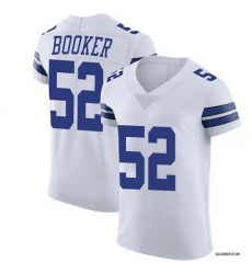 Men Dallas Cowboys 52 Tyler Booker Men Nike white Edition Vapor Untouchable Elite NFL Jersey