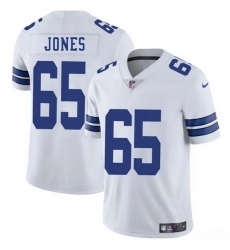 Men Dallas Cowboys 65 Robert Jones White 2025 Vapor Untouchable Limited Stitched Football Jersey Men Dallas Cowboys 65 Robert Jones White 2025 Vapor Untouchable Limited Stitched Football Jersey