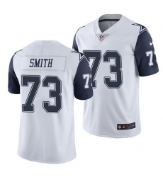 Men Dallas Cowboys 73 Tyler Smith White Color Rush Limited Stitched jersey Men Dallas Cowboys 73 Tyler Smith White Color Rush Limited Stitched jersey