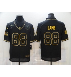 Men Dallas Cowboys #88 CeeDee Lamb 2020 Black Gold Salute To Service Jersey Men Dallas Cowboys #88 CeeDee Lamb 2020 Black Gold Salute To Service Jersey