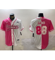 Men Dallas Cowboys 88 CeeDee Lamb 2024 Arctic white red Stitched Baseball Jersey 3 Men Dallas Cowboys 88 CeeDee Lamb 2024 Arctic white red Stitched Baseball Jersey 3