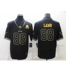 Men Dallas Cowboys 88 CeeDee Lamb Black Golden Edition Limited Stitched Jersey Men Dallas Cowboys 88 CeeDee Lamb Black Golden Edition Limited Stitched Jersey