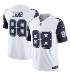 Men Dallas Cowboys 88 CeeDee Lamb White 2023 F U S E Vapor Limited Stitched Football Jersey Men Dallas Cowboys 88 CeeDee Lamb White 2023 F U S E Vapor Limited Stitched Football Jersey