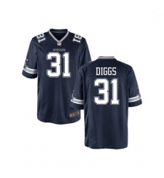 Men Nike Cowboys 31 Treyvon Diggs Blue Game Stitched NFL Jersey Men Nike Cowboys 31 Treyvon Diggs Blue Game Stitched NFL Jersey