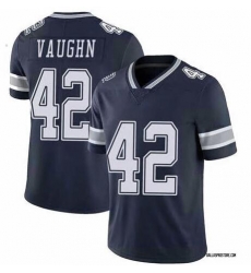 Men Nike Dallas Cowboys Deuce Vaughn #42 Blue Vapor Limited Stitched NFL Jersey Men Nike Dallas Cowboys Deuce Vaughn #42 Blue Vapor Limited Stitched NFL Jersey