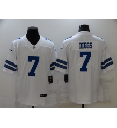 Men Nike Dallas Cowboys Trevon Diggs #7 White Vapor Limited Jersey Men Nike Dallas Cowboys Trevon Diggs #7 White Vapor Limited Jersey