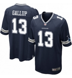 Mens Nike Dallas Cowboys 13 Michael Gallup Game Navy Blue Team Color NFL Jersey Mens Nike Dallas Cowboys 13 Michael Gallup Game Navy Blue Team Color NFL Jersey