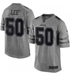 Mens Nike Dallas Cowboys 50 Sean Lee Limited Gray Gridiron NFL Jersey Mens Nike Dallas Cowboys 50 Sean Lee Limited Gray Gridiron NFL Jersey