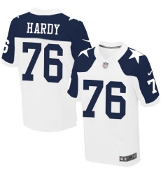 Mens Nike Dallas Cowboys #76 Greg Hardy Elite White Throwback Alternate NFL Jersey Mens Nike Dallas Cowboys #76 Greg Hardy Elite White Throwback Alternate NFL Jersey