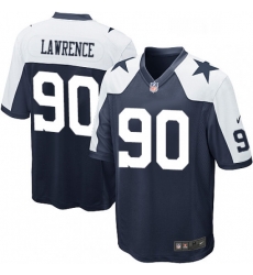 Mens Nike Dallas Cowboys 90 Demarcus Lawrence Game Navy Blue Throwback Alternate NFL Jersey Mens Nike Dallas Cowboys 90 Demarcus Lawrence Game Navy Blue Throwback Alternate NFL Jersey