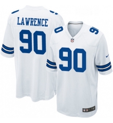 Mens Nike Dallas Cowboys 90 Demarcus Lawrence Game White NFL Jersey Mens Nike Dallas Cowboys 90 Demarcus Lawrence Game White NFL Jersey
