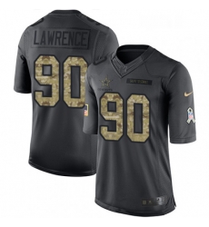 Mens Nike Dallas Cowboys 90 Demarcus Lawrence Limited Black 2016 Salute to Service NFL Jersey Mens Nike Dallas Cowboys 90 Demarcus Lawrence Limited Black 2016 Salute to Service NFL Jersey
