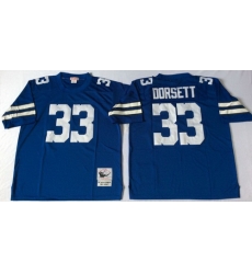Mitchell Ness cowboys #33 Tony Dorsett blue Throwback Stitched NFL Jersey Mitchell Ness cowboys #33 Tony Dorsett blue Throwback Stitched NFL Jersey