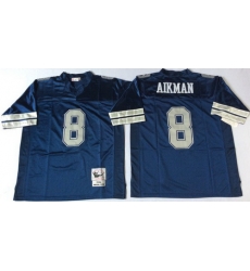 Mitchell Ness cowboys #8 Throwback Stitched NFL Jerseys Mitchell Ness cowboys #8 Throwback Stitched NFL Jerseys
