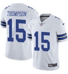 Nike Cowboys #15 Deonte Thompson White Mens Stitched NFL Vapor Untouchable Limited Jersey Nike Cowboys #15 Deonte Thompson White Mens Stitched NFL Vapor Untouchable Limited Jersey