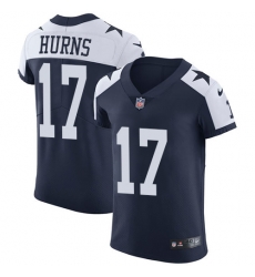 Nike Cowboys #17 Allen Hurns Navy Blue Thanksgiving Mens Stitched NFL Vapor Untouchable Throwback Elite Jersey Nike Cowboys #17 Allen Hurns Navy Blue Thanksgiving Mens Stitched NFL Vapor Untouchable Throwback Elite Jersey