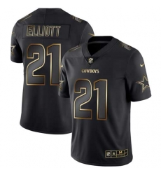 Nike Cowboys 21 Ezekiel Elliott Black Gold Vapor Untouchable Limited Jersey Nike Cowboys 21 Ezekiel Elliott Black Gold Vapor Untouchable Limited Jersey