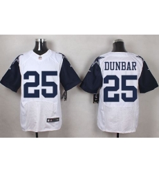 Nike Cowboys #25 Lance Dunbar White Mens Stitched NFL Elite Rush Jerseys Nike Cowboys #25 Lance Dunbar White Mens Stitched NFL Elite Rush Jerseys