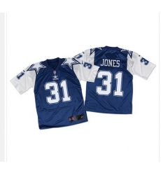 Nike Cowboys #31 Byron Jones Navy BlueWhite Throwback Mens Stitched NFL Elite Jersey Nike Cowboys #31 Byron Jones Navy BlueWhite Throwback Mens Stitched NFL Elite Jersey