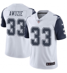 Nike Cowboys #33 Chidobe Awuzie White Mens Stitched NFL Limited Rush Jersey Nike Cowboys #33 Chidobe Awuzie White Mens Stitched NFL Limited Rush Jersey