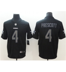 Nike Cowboys #4 Dal Prescott Black Impact Limited Jersey Nike Cowboys #4 Dal Prescott Black Impact Limited Jersey