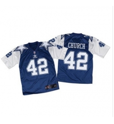 Nike Cowboys #42 Barry Church Navy BlueWhite Throwback Mens Stitched NFL Elite Jersey Nike Cowboys #42 Barry Church Navy BlueWhite Throwback Mens Stitched NFL Elite Jersey