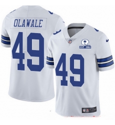 Nike Cowboys 49 Jamize Olawale White Men Stitched With Established In 1960 Patch NFL Vapor Untouchable Limited Jersey Nike Cowboys 49 Jamize Olawale White Men Stitched With Established In 1960 Patch NFL Vapor Untouchable Limited Jersey