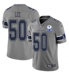 Nike Cowboys 50 Sean Lee Gray Men Stitched With Established In 1960 Patch NFL Limited Inverted Legend Jersey Nike Cowboys 50 Sean Lee Gray Men Stitched With Established In 1960 Patch NFL Limited Inverted Legend Jersey