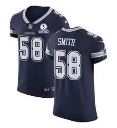Nike Cowboys 58 Aldon Smith Navy Blue Team Color Men Stitched With Established In 1960 Patch NFL Vapor Untouchable Elite Jersey Nike Cowboys 58 Aldon Smith Navy Blue Team Color Men Stitched With Established In 1960 Patch NFL Vapor Untouchable Elite Jersey