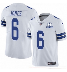 Nike Cowboys 6 Chris Jones White Men Stitched With Established In 1960 Patch NFL Vapor Untouchable Limited Jersey Nike Cowboys 6 Chris Jones White Men Stitched With Established In 1960 Patch NFL Vapor Untouchable Limited Jersey
