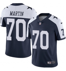 Nike Cowboys #70 Zack Martin Navy Blue Thanksgiving Mens Stitched NFL Vapor Untouchable Limited Throwback Jersey Nike Cowboys #70 Zack Martin Navy Blue Thanksgiving Mens Stitched NFL Vapor Untouchable Limited Throwback Jersey