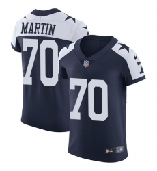 Nike Cowboys #70 Zack Martin Navy Blue Thanksgiving Mens Stitched NFL Vapor Untouchable Throwback Elite Jersey Nike Cowboys #70 Zack Martin Navy Blue Thanksgiving Mens Stitched NFL Vapor Untouchable Throwback Elite Jersey