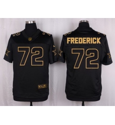Nike Cowboys #72 Travis Frederick Black Mens Stitched NFL Elite Pro Line Gold Collection Jersey Nike Cowboys #72 Travis Frederick Black Mens Stitched NFL Elite Pro Line Gold Collection Jersey