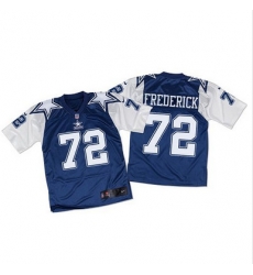 Nike Cowboys #72 Travis Frederick Navy BlueWhite Throwback Mens Stitched NFL Elite Jersey Nike Cowboys #72 Travis Frederick Navy BlueWhite Throwback Mens Stitched NFL Elite Jersey