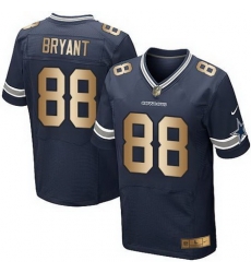 Nike Cowboys #88 Dez Bryant Navy Blue Team Color Mens Stitched NFL Elite Gold Jersey Nike Cowboys #88 Dez Bryant Navy Blue Team Color Mens Stitched NFL Elite Gold Jersey