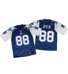 Nike Cowboys #88 Michael Irvin Navy BlueWhite Throwback Mens Stitched NFL Elite Jersey Nike Cowboys #88 Michael Irvin Navy BlueWhite Throwback Mens Stitched NFL Elite Jersey