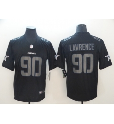 Nike Cowboys 90 DeMarcus Lawrence Black Impact Rush Limited Jersey Nike Cowboys 90 DeMarcus Lawrence Black Impact Rush Limited Jersey